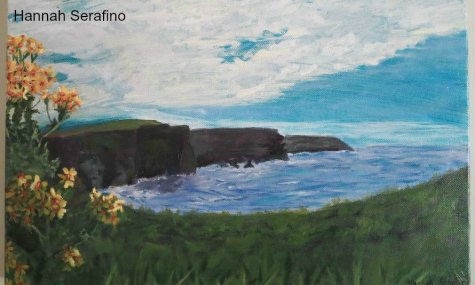 Cliffs of Moher, Ireland - Serafino, Hannah - grade 11 - TIED FOR THIRD PLACE