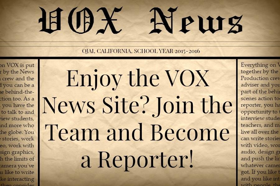 Enjoy+the+VOX+News+Site%3F+Join+the+Team+and+Become+a+Reporter%21