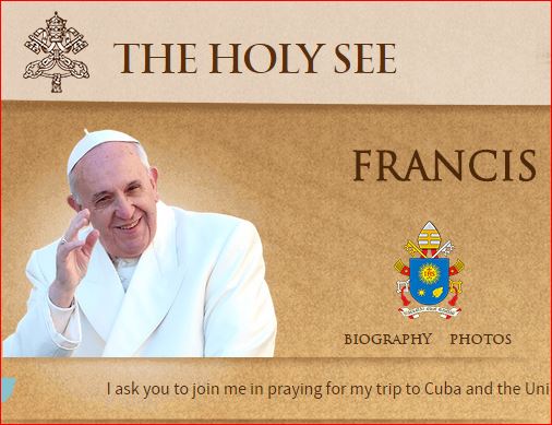 Pope Franciss Visit to Cuba and the United States
