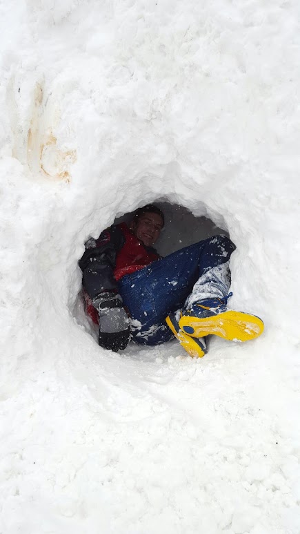 snow tunnel