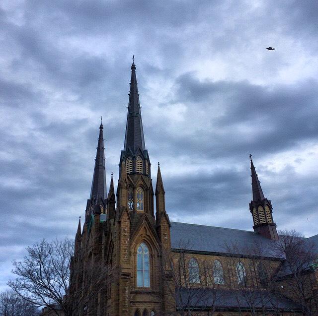 St. Dunstan's Basilica, Charlottetown, Prince Edward Island, Canada iPhone 5s