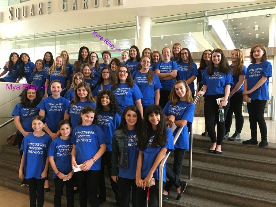 MODG Students Sing at Madison Square Garden