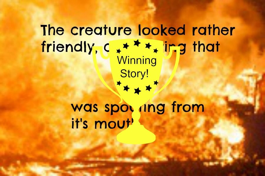 Winning Story for Firebreathing Creature!