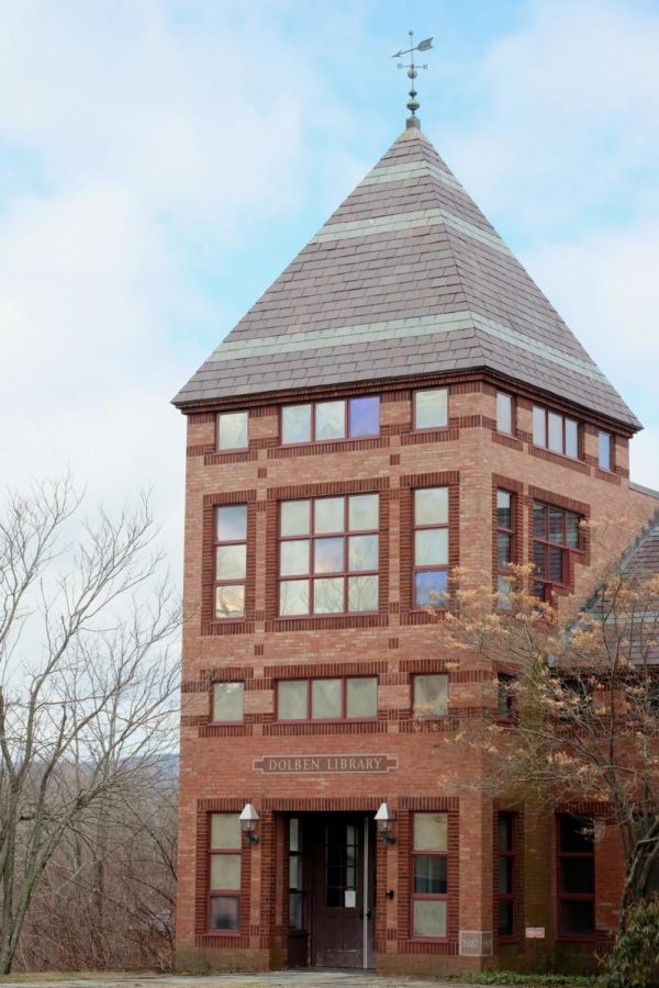 The Dolben Library exterior. 