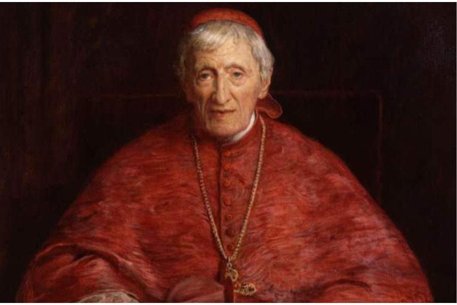 John Henry Newman by Sir John Everett Millais. Public domain.