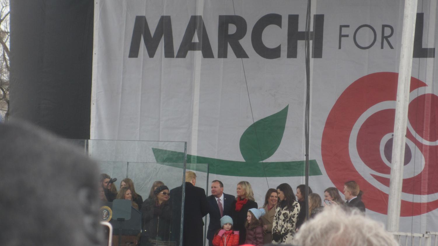 Rebecca Marched for Life