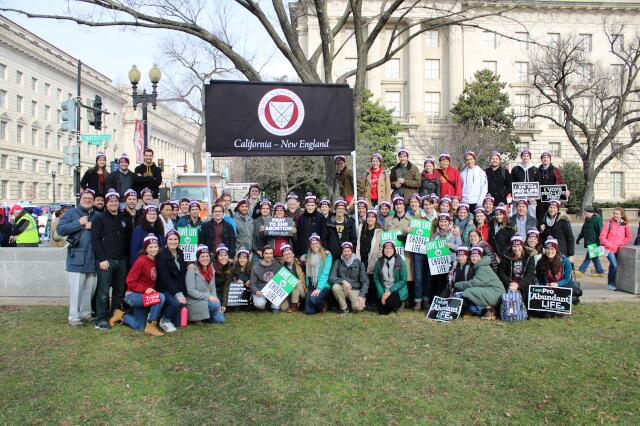 Thomas+Aquinas+College+New+England+students+in+the+March+for+Life+in+D.C.+2020