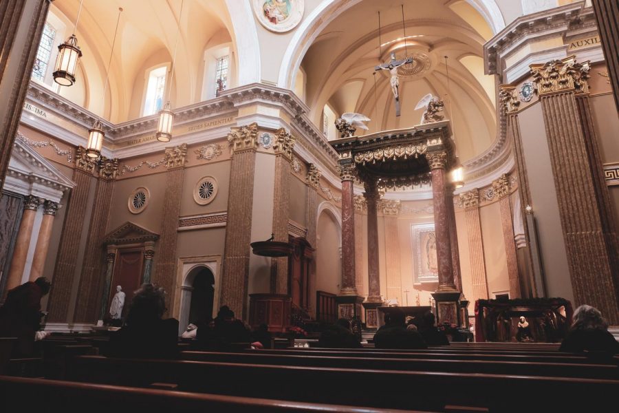 The Shrine of Our Lady of Guadalupe in La Crosse, Wisconsin. The Shrine is a notable pilgrimage site in the United States.