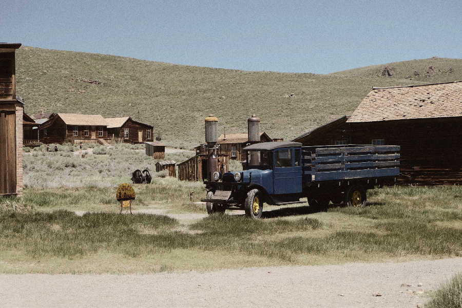 Truck in Bodie, CA.