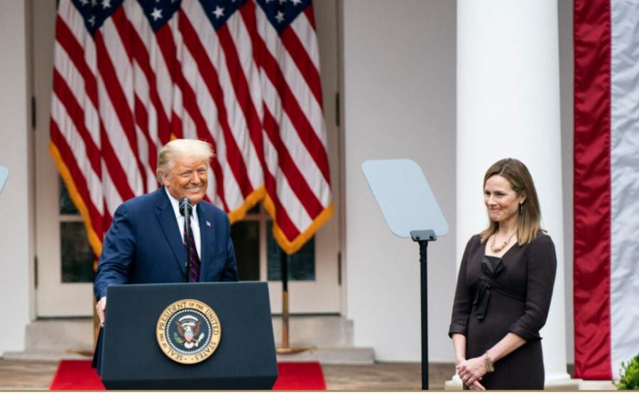 President Trump announcing his nomination of Judge Amy Coney Barrett