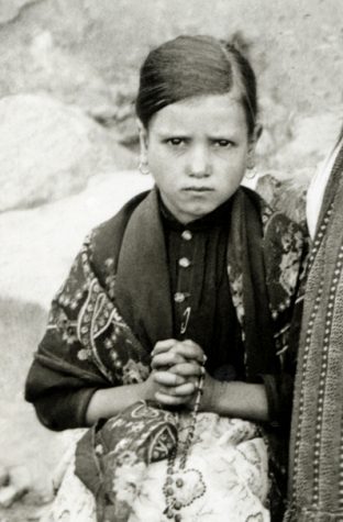 Jacinta Marto, the youngest of the three children to whom Our Lady of Fatima appeared. (Public Domain photo)