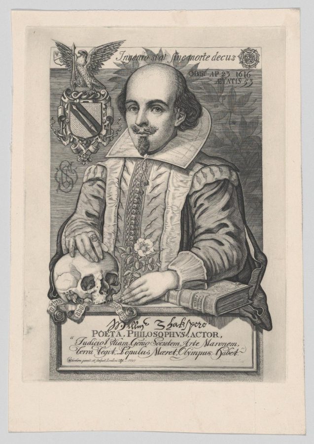 William Shakespeare // 1876 // Charles William Sherborn // Public Domain
