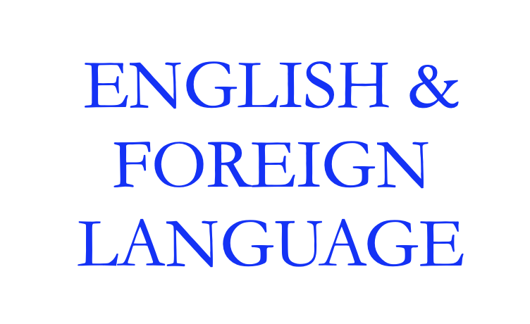 English & Foreign Language