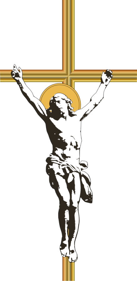 https://commons.wikimedia.org/wiki/File:Christ_Crucifix.svg // Permission to use under license CC BY-SA 3.0