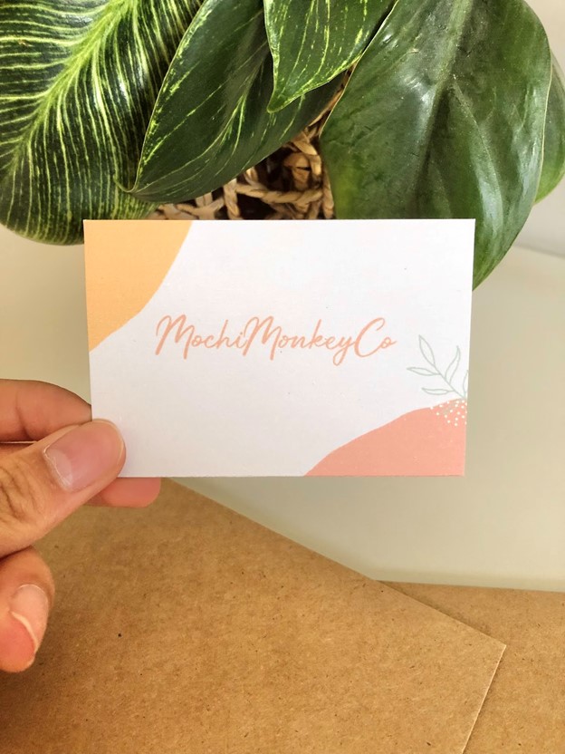 MochiMonkeyCo business card