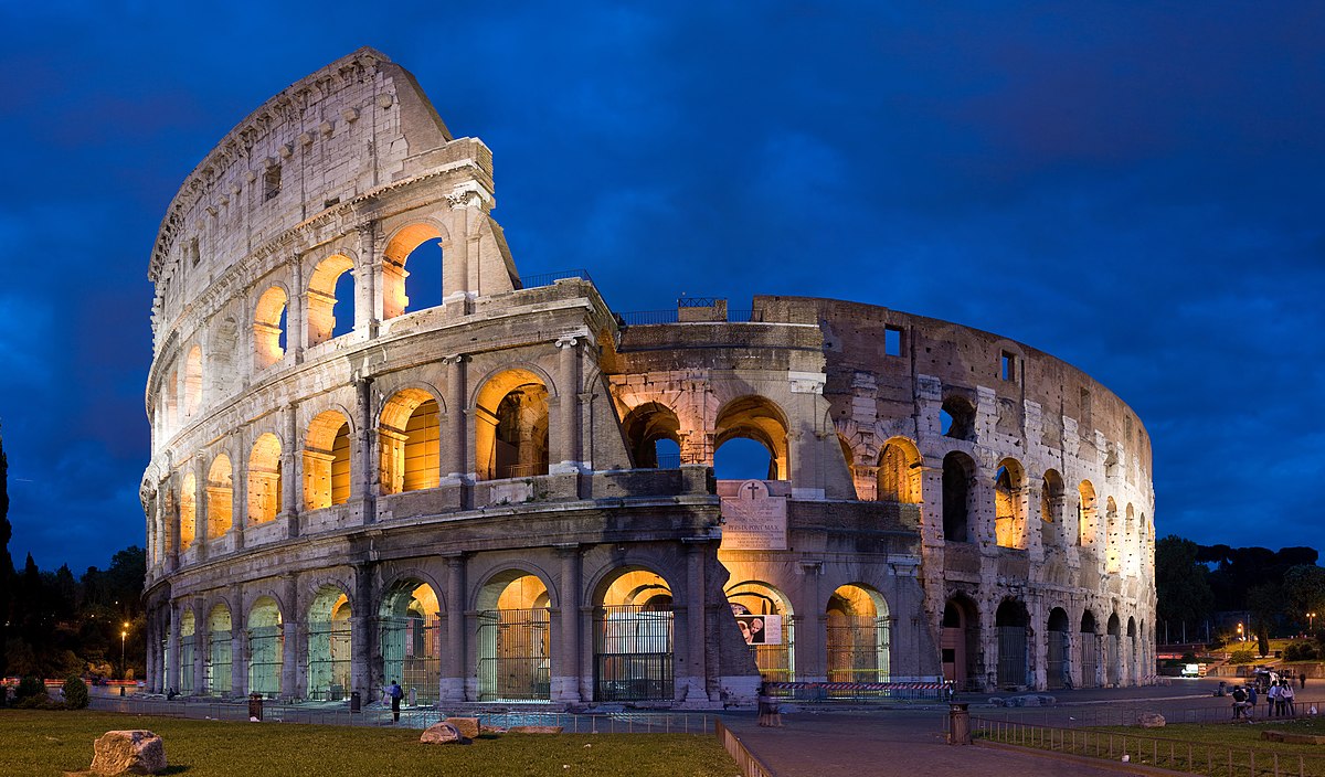 Colosseum in Rome, Italy

PC: Diliff. Wikimedia Commons. Shared with permission under license CC BY-SA 2.5. 