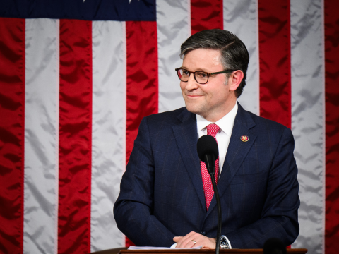 Rep. Mike Johnson sworn in as Speaker of the House