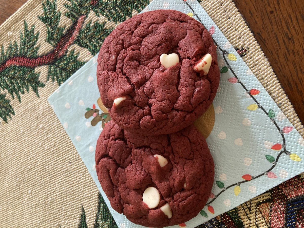 Red Velvet Cake Mix Cookies