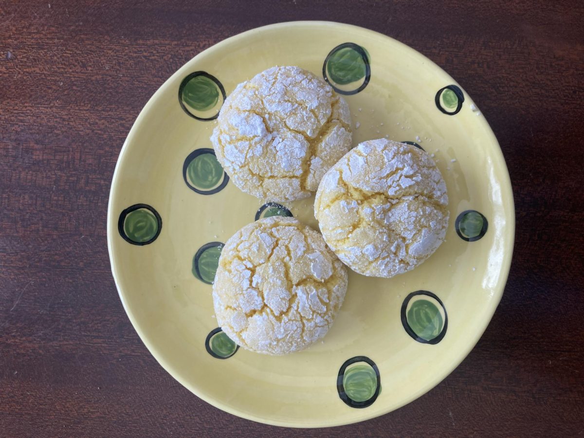 Lemon Crinkle Cookies