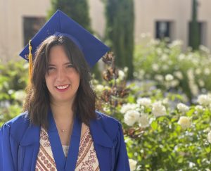 Ariel Hartshorn at her graduation in 2023.