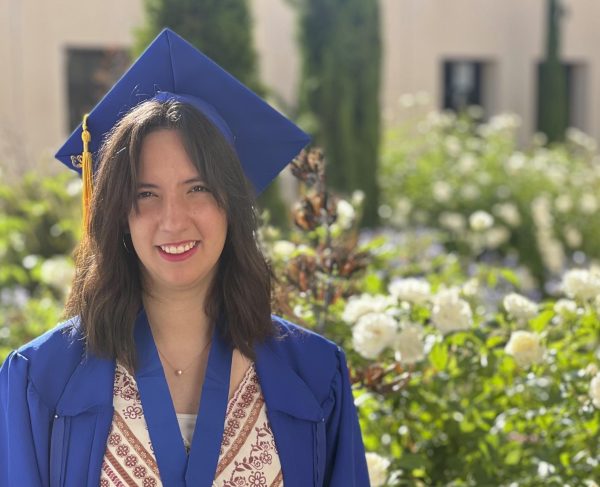 Ariel Hartshorn at her graduation in 2023.